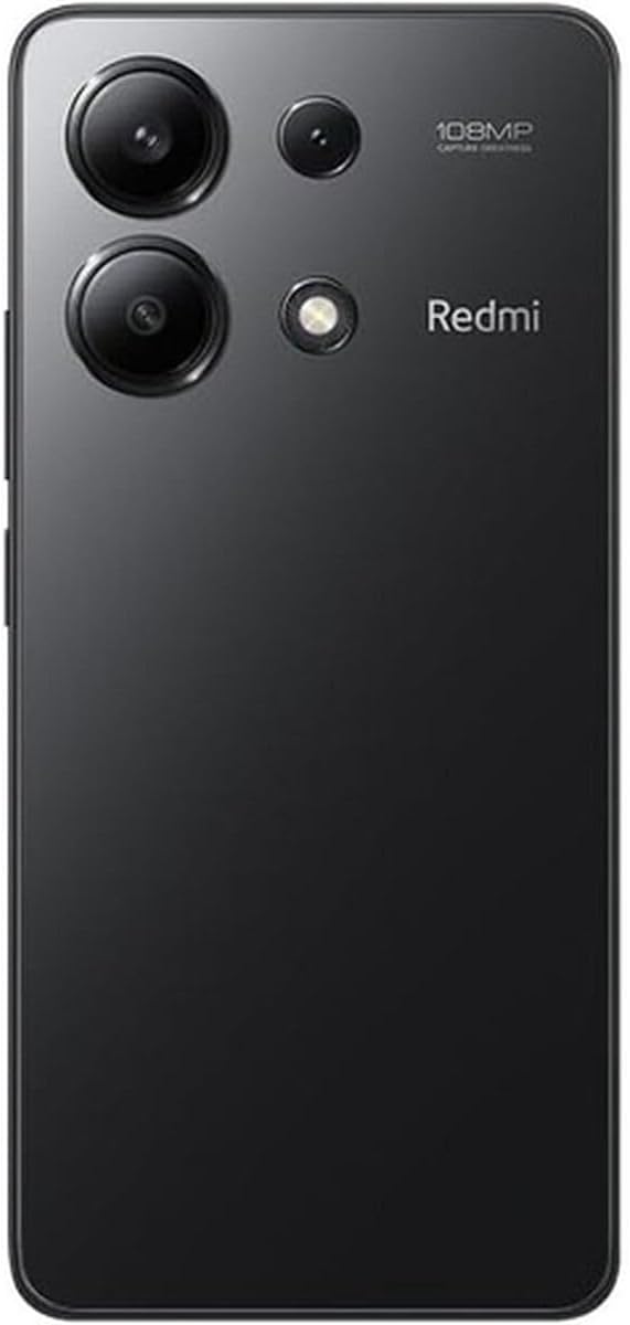 Smartphone Xiaomi Redmi Note 13 8+256G Powerful Snapdragon® performance 120Hz FHD+ AMOLED display 33W fast charging with 5000mAh battery No NFC (Black)